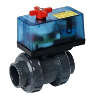 Zweiwegekugelhahn PVC