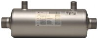 Daprà Wärmetauscher Titan  silber lackiert