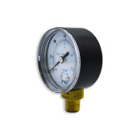 Manometer Ø 53 mm | Anschluß seitlich 1/4"