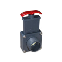Absperrschieber 1 1/2" AG - Tülle NW 38