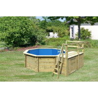 Terrasse Erweiterung rechts/links für Pool Achteck...