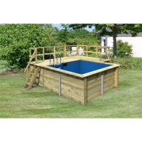 Terrasse Erweiterung rechts/links für Holzpool...