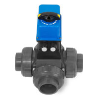 Praher 3-Wege elektrischer Kugelhahn S4 | Ø 63 mm