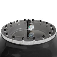 Trend Pool GFK Hochschicht Filterkessel HSF-8 | Anthrazit | Ø 950 mm | ohne Ventil (2")