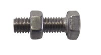 Schraube mit Mutter V2A -  M 5 x 16 mm