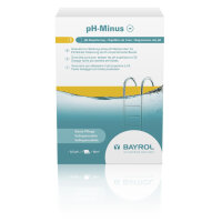 BAYROL pH-Minus Beutel | 2 kg | Karton mit Beutel...