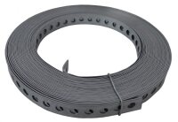 Lochband V2A,  12 x 0,8 mm -  Rolle à 10 m